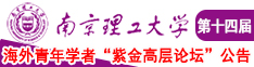 老男人肏屄南京理工大学第十四届海外青年学者紫金论坛诚邀海内外英才！